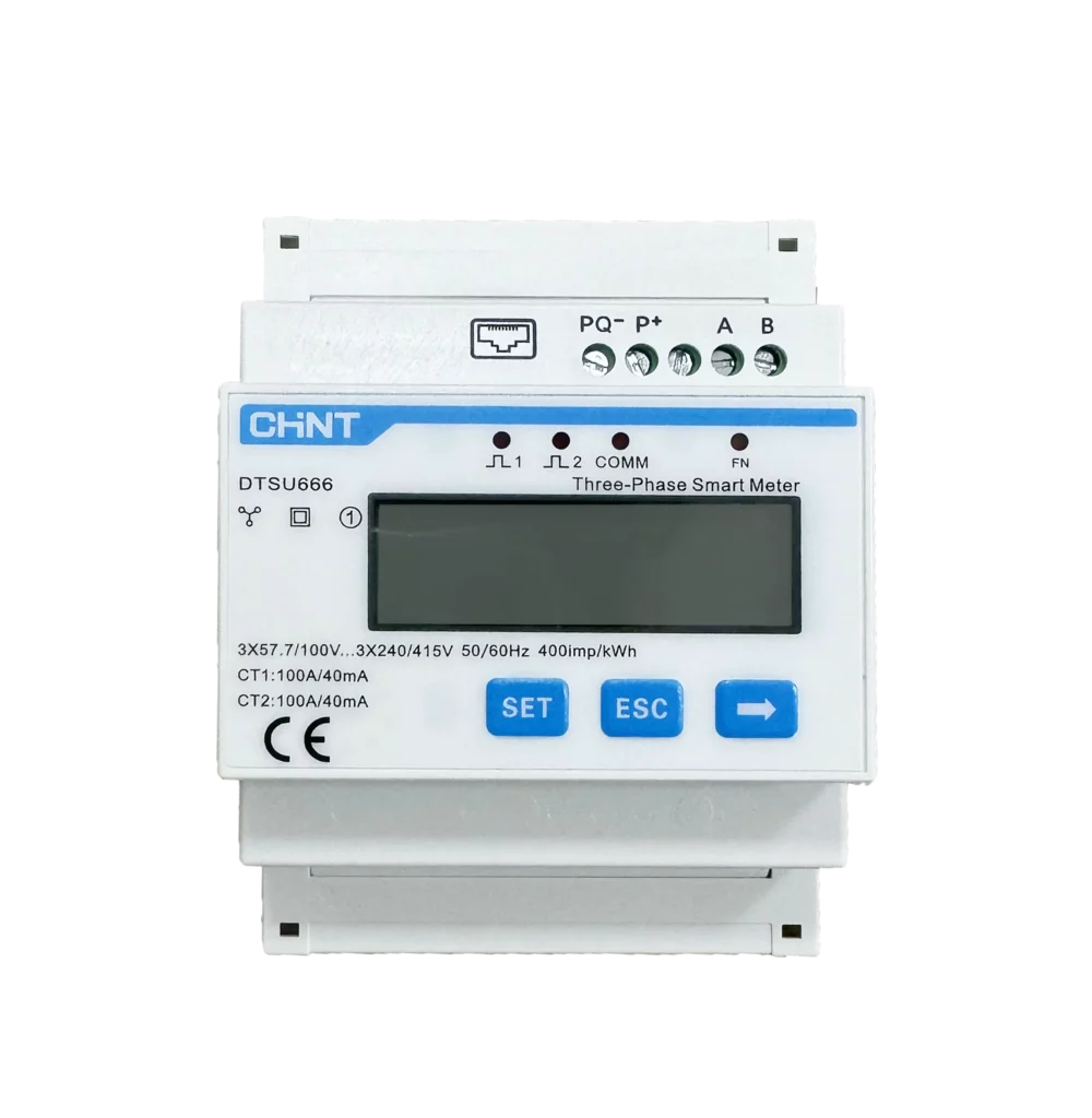 Chint energiemeter 80A 3-fase direct MID Modbus