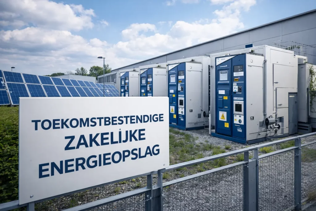 Toekomstbestendige zakelijke energieopslag met batterijsystemen